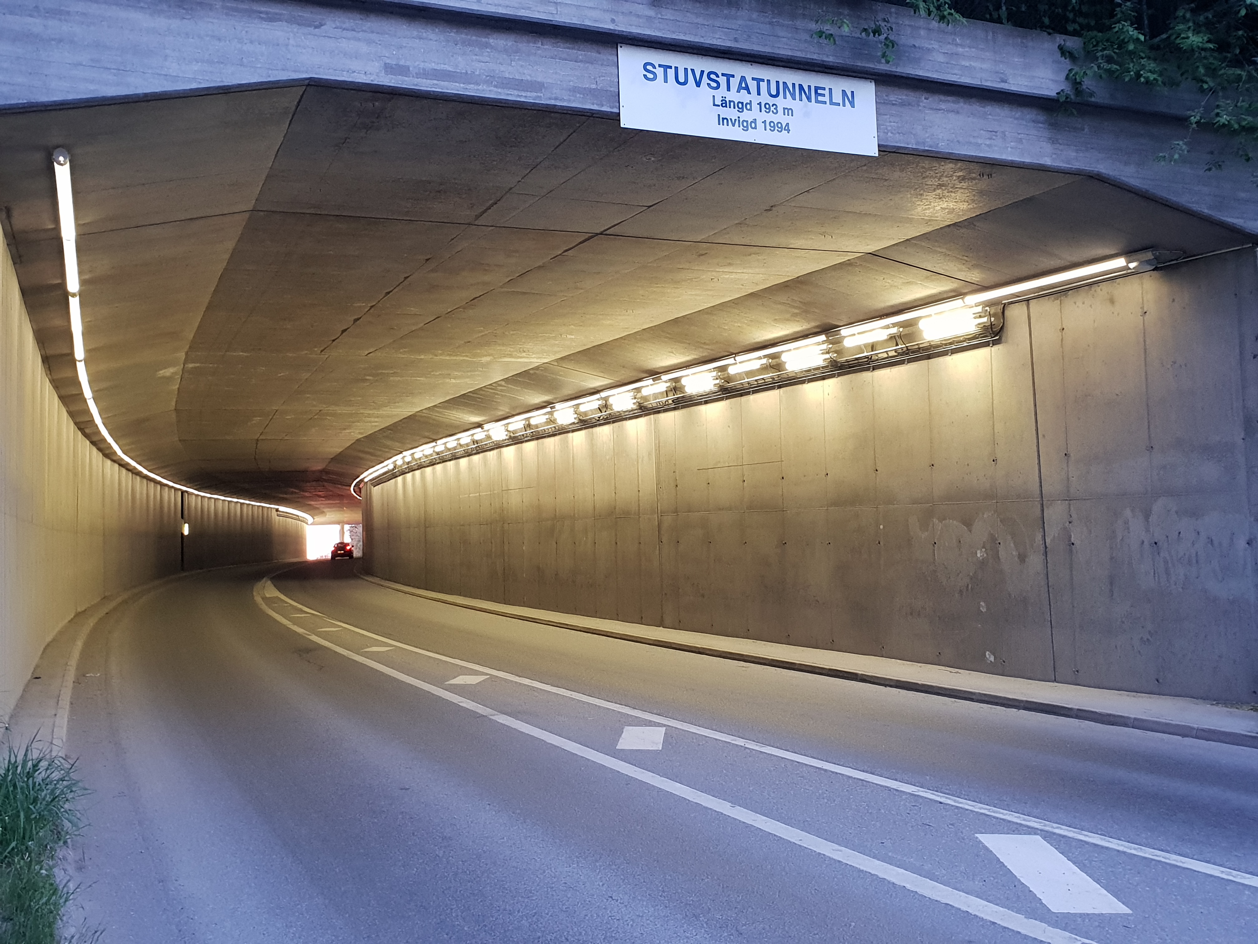 Stuvsta tunnel Sweden